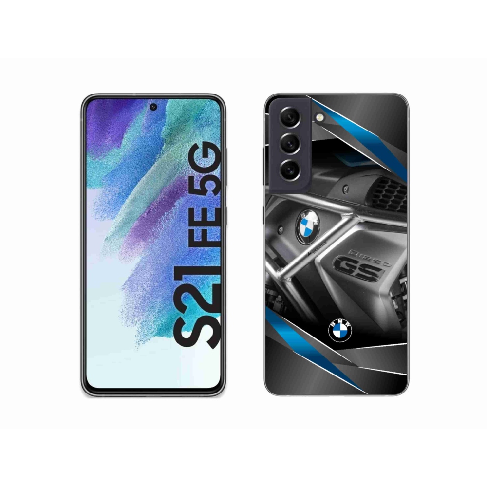 Gélový kryt mmCase na Samsung Galaxy S21 FE 5G - motorka bmw