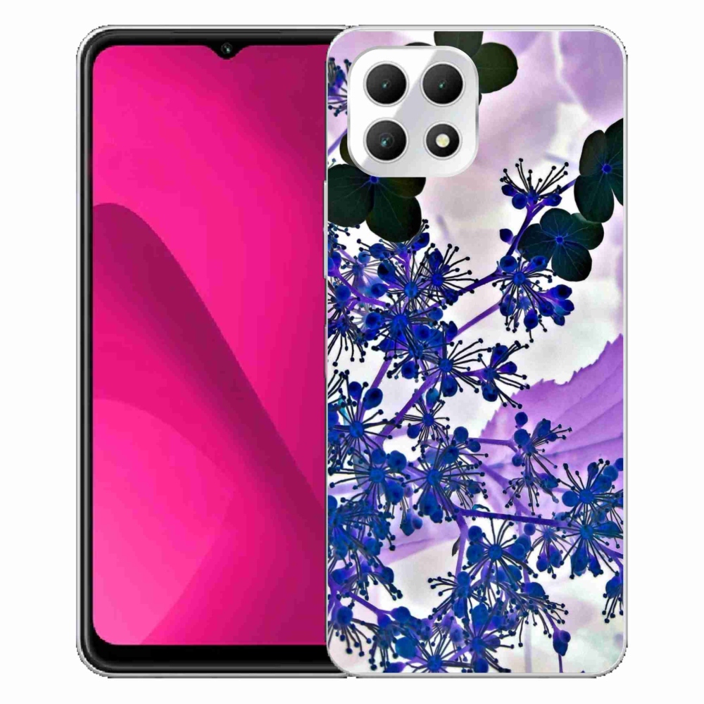 Gélový kryt mmCase na T-Mobile T Phone 2 - kvet hortenzie