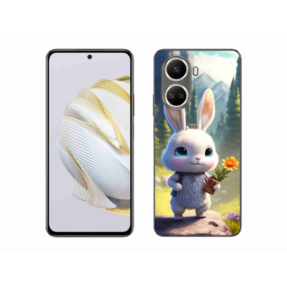 Gélový kryt mmCase na Huawei Nova 10 SE - roztomilý zajačik