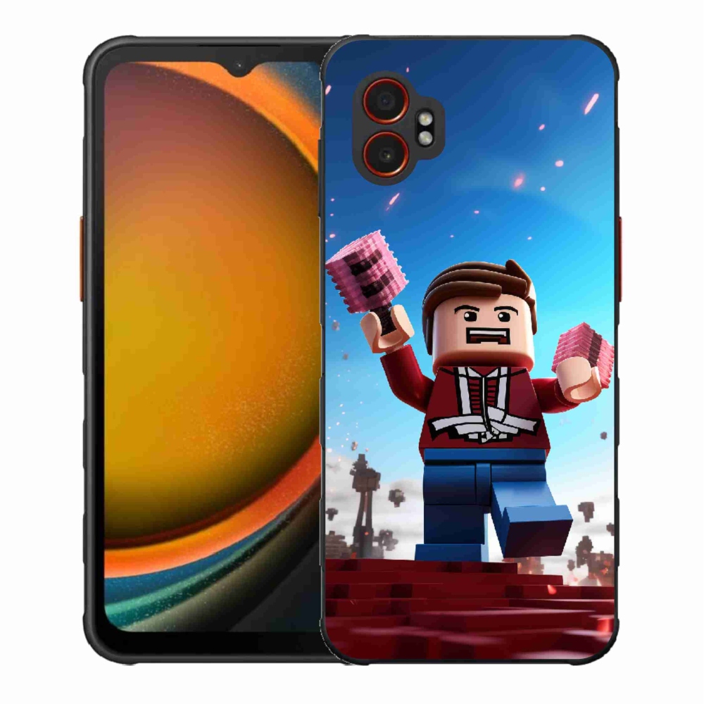 Gélový kryt mmCase na Samsung Galaxy Xcover 7 Pro - roblox 2