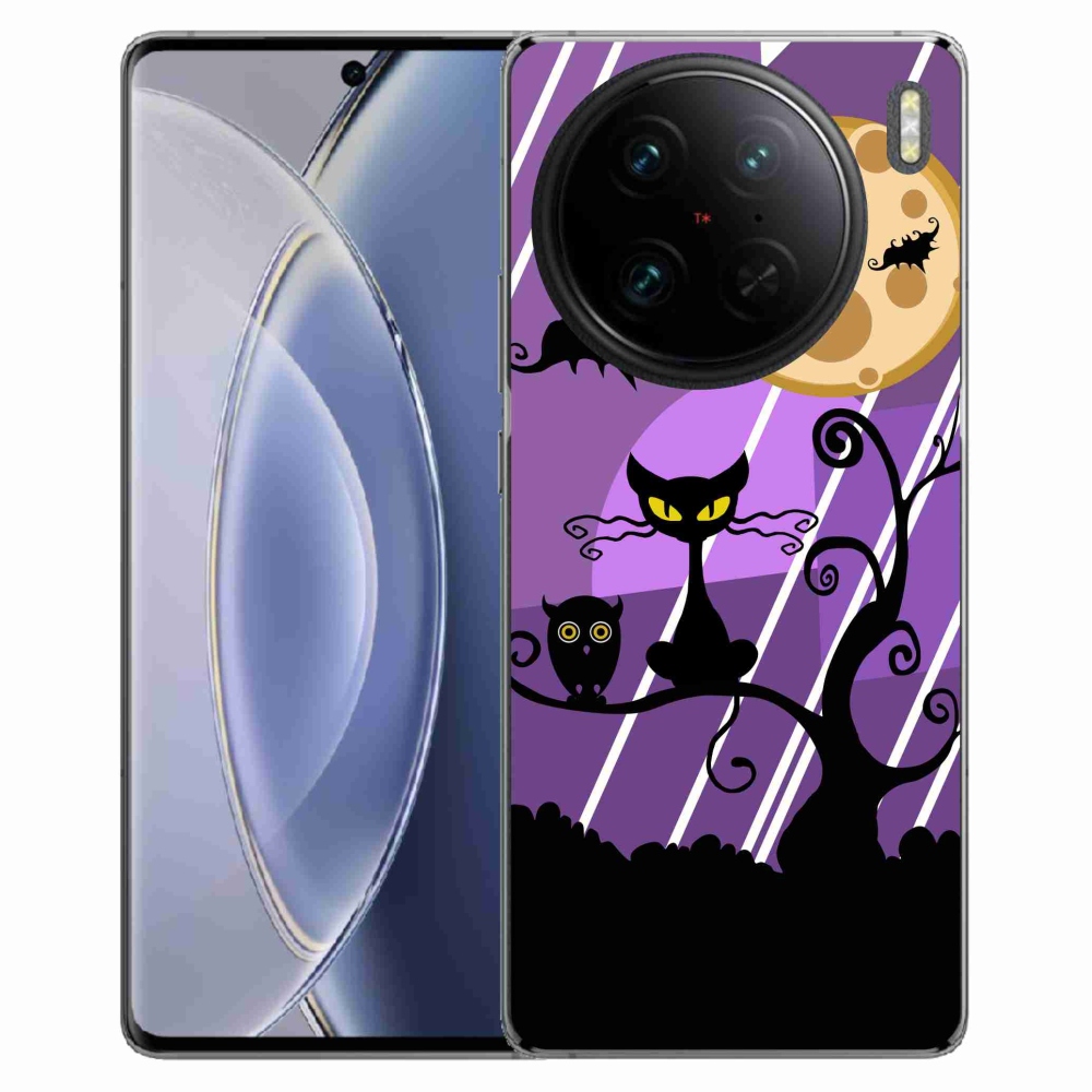 Gélový kryt mmCase na Vivo X90 Pro - halloween