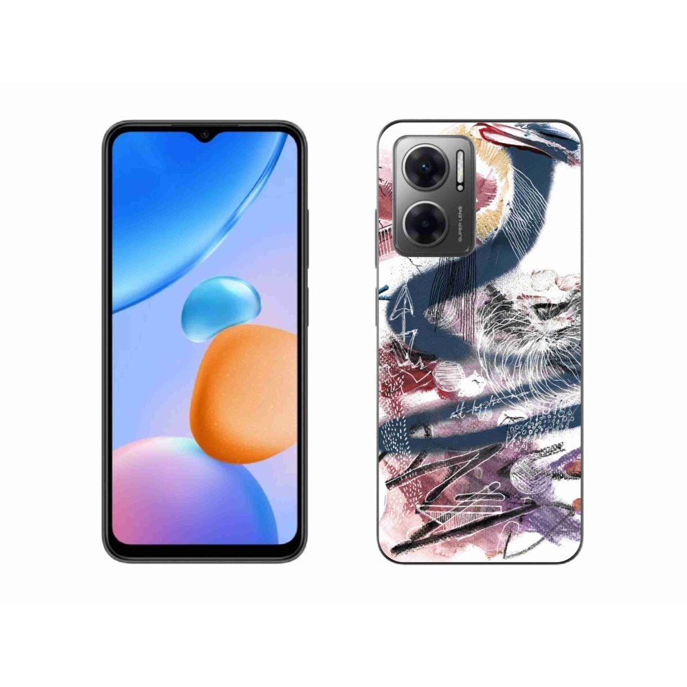 Gélový kryt mmCase na Xiaomi Redmi 10 5G - abstraktný motív 28