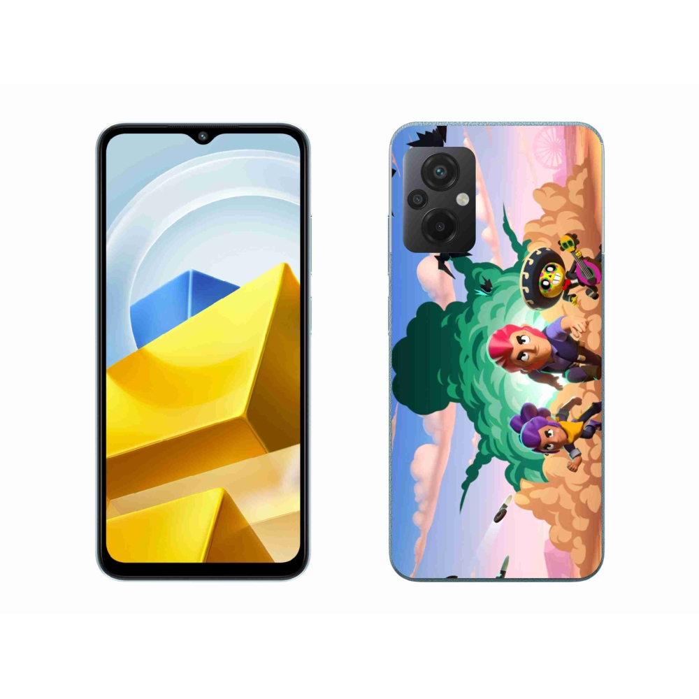 Gélový kryt mmCase na Xiaomi Poco M5 4G - brawl stars