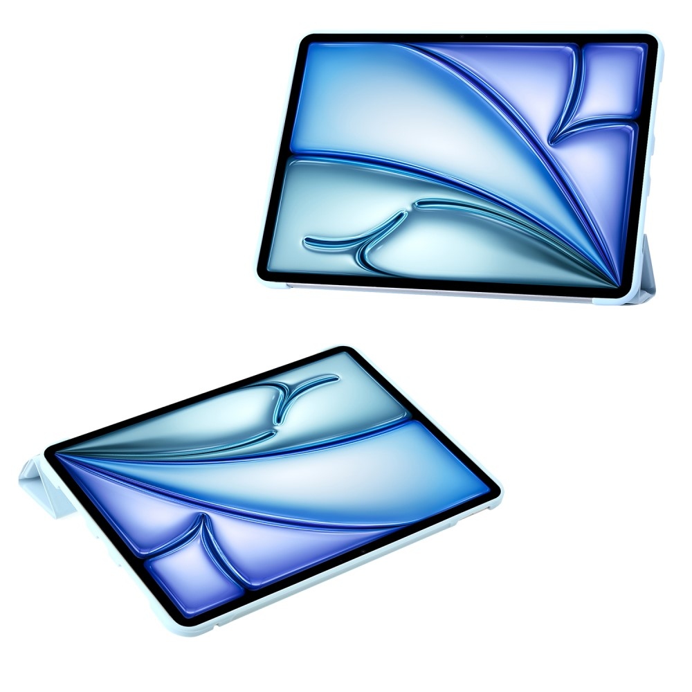 Origamis inteligentné polohovacie puzdro na tablet iPad Air 13 (2024)/(2025) - modré