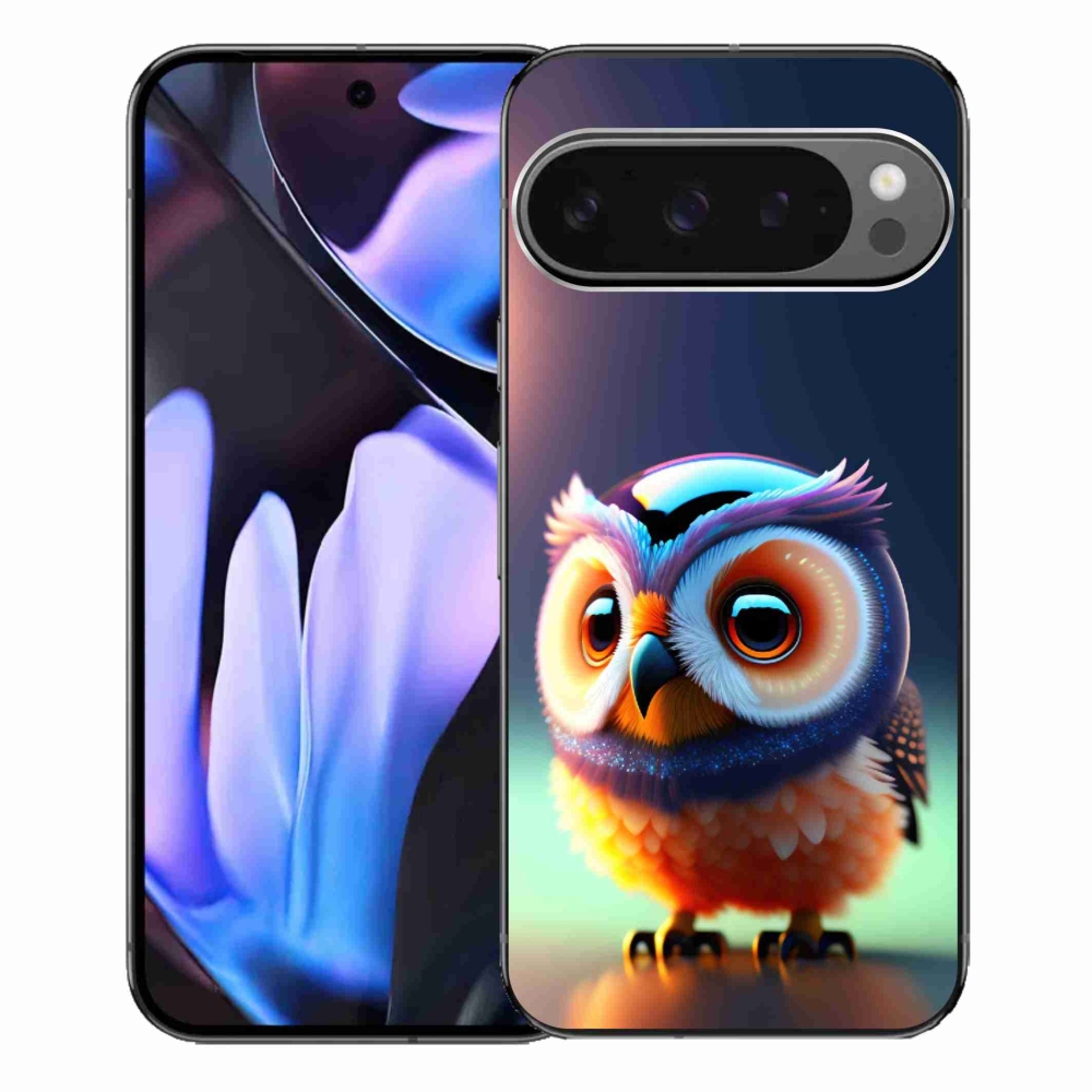 Gélový kryt mmCase na Google Pixel 9 Pro XL - malá sova