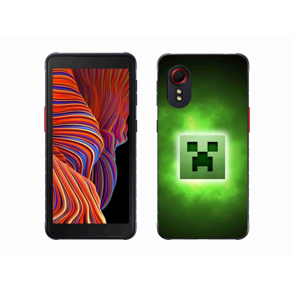 Gélový kryt mmCase na Samsung Galaxy Xcover 5 - minecraft