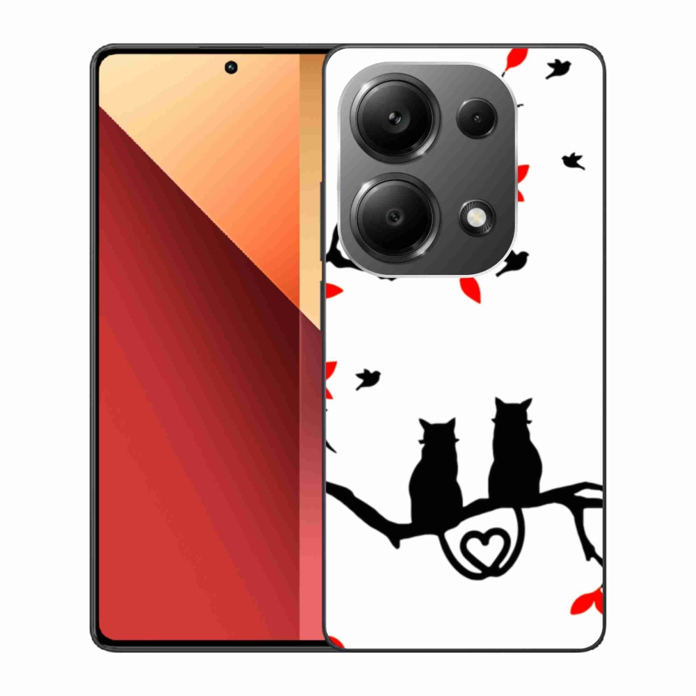 Gélový kryt mmCase na Xiaomi Redmi Note 13 Pro 4G/Poco M6 Pro - mačacia láska