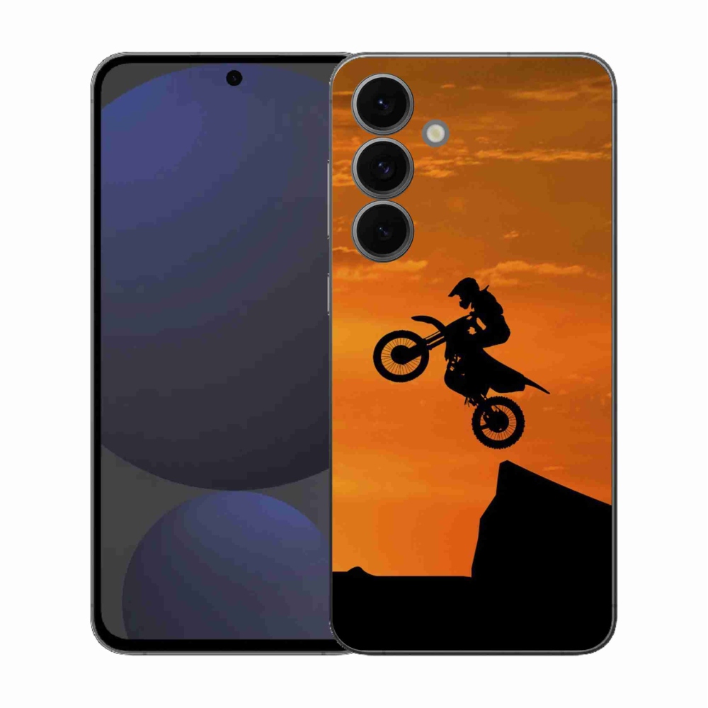 Gélový kryt mmCase na Samsung Galaxy S25 FE - motocross