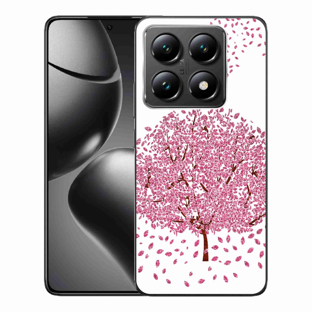 Gélový kryt mmCase na Xiaomi 14T - kreslený strom s listami