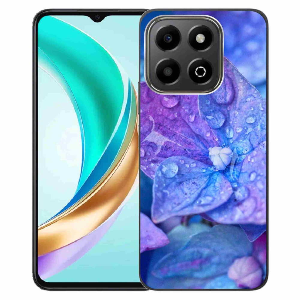 Gélový kryt mmCase na Honor X6b - fialový kvet