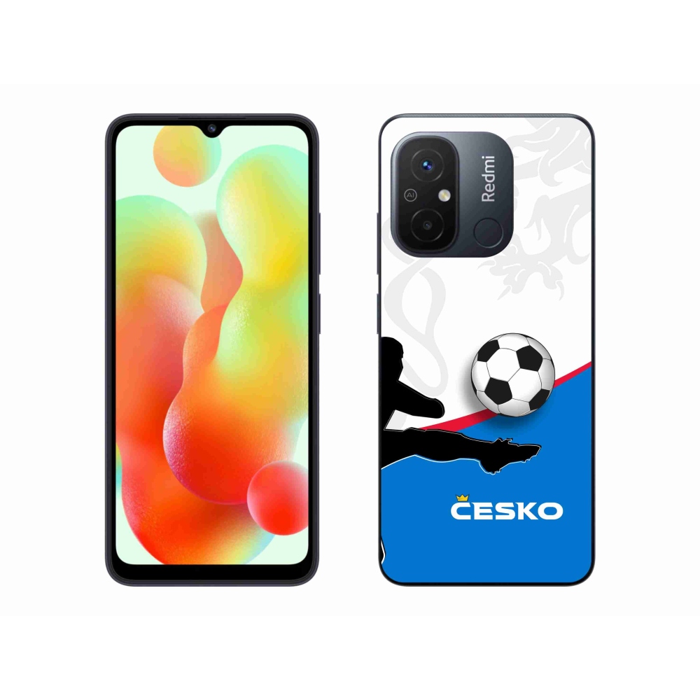 Gélový kryt mmCase na Xiaomi Redmi 12C - futbal Česko 3