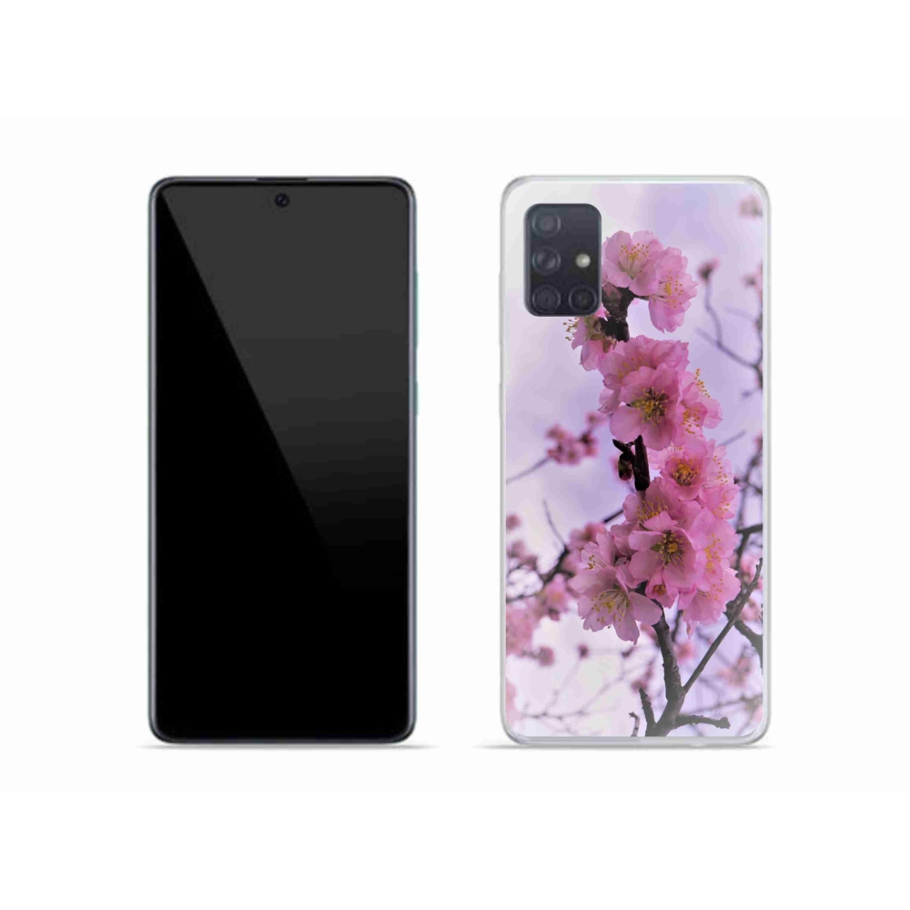 Gélový kryt mmCase na Samsung Galaxy A51 - kvety 7
