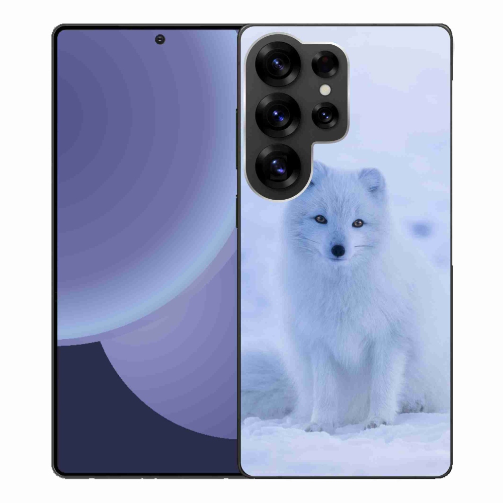 Gélový kryt mmCase na Samsung Galaxy S25 Ultra - polárna líška