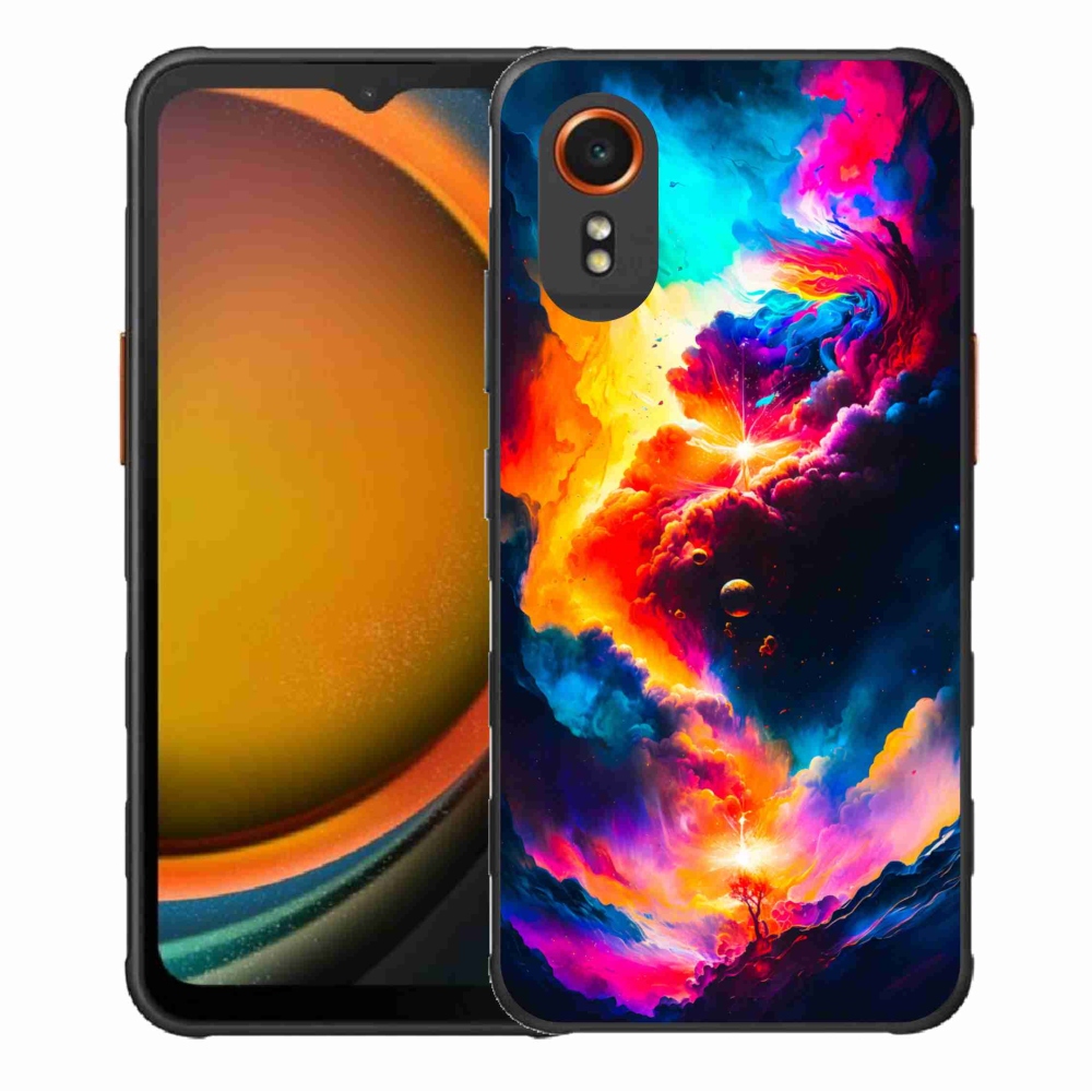 Gélový kryt mmCase na Samsung Galaxy Xcover 7 - abstraktný motív