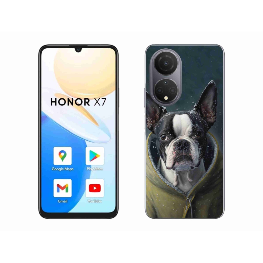 Gélový kryt mmCase na Honor X7 - buldoček