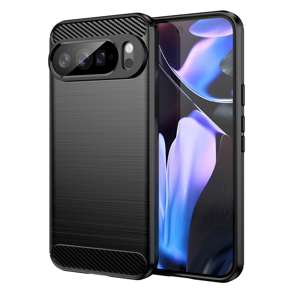 Carbon odolný gélový obal na Google Pixel 10 Pro XL - čierny