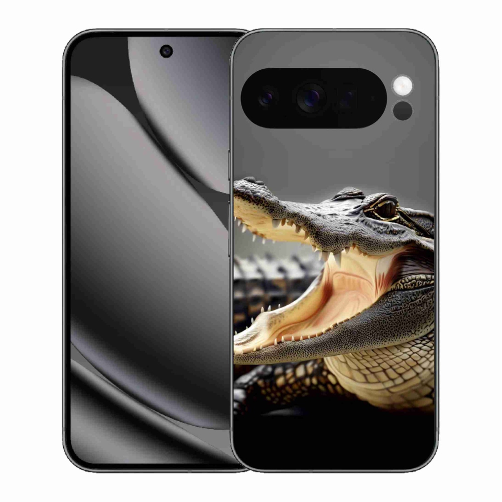 Gélový kryt mmCase na Google Pixel 10 Pro XL - krokodíl