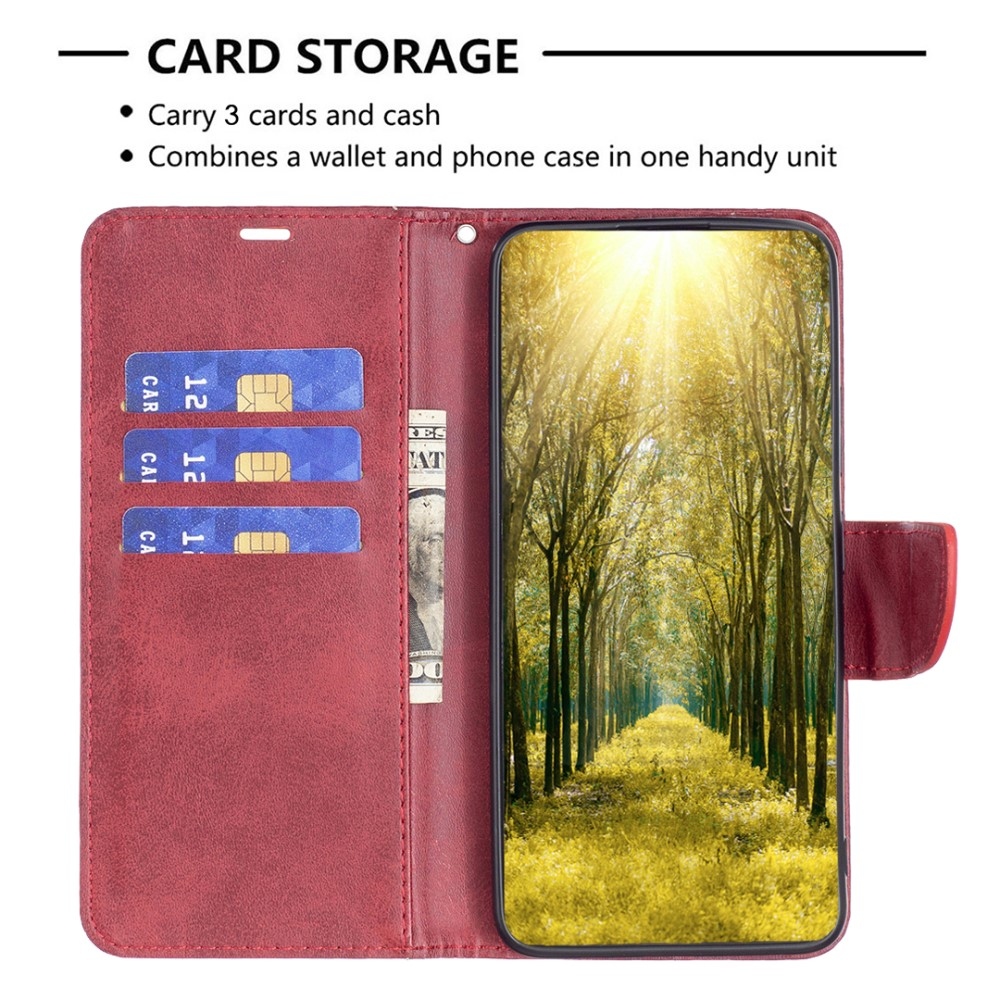 Case knižkové púzdro na Samsung Galaxy S25 Edge - červené
