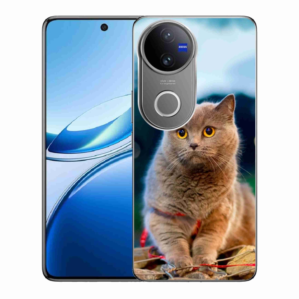 Gélový kryt mmCase na Vivo V50 5G - britská modrá 2