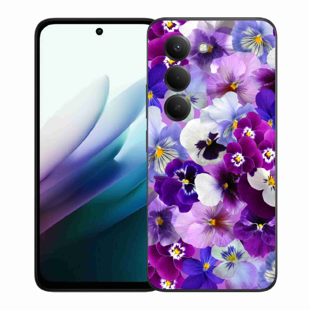 Gélový kryt mmCase na Xiaomi Redmi 15 4G/5G (171mm) - kvety 9