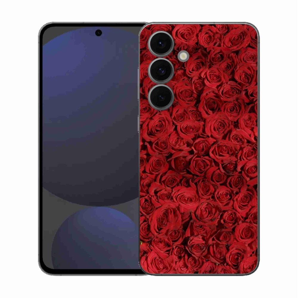 Gélový kryt mmCase na Samsung Galaxy S25 FE - ruža