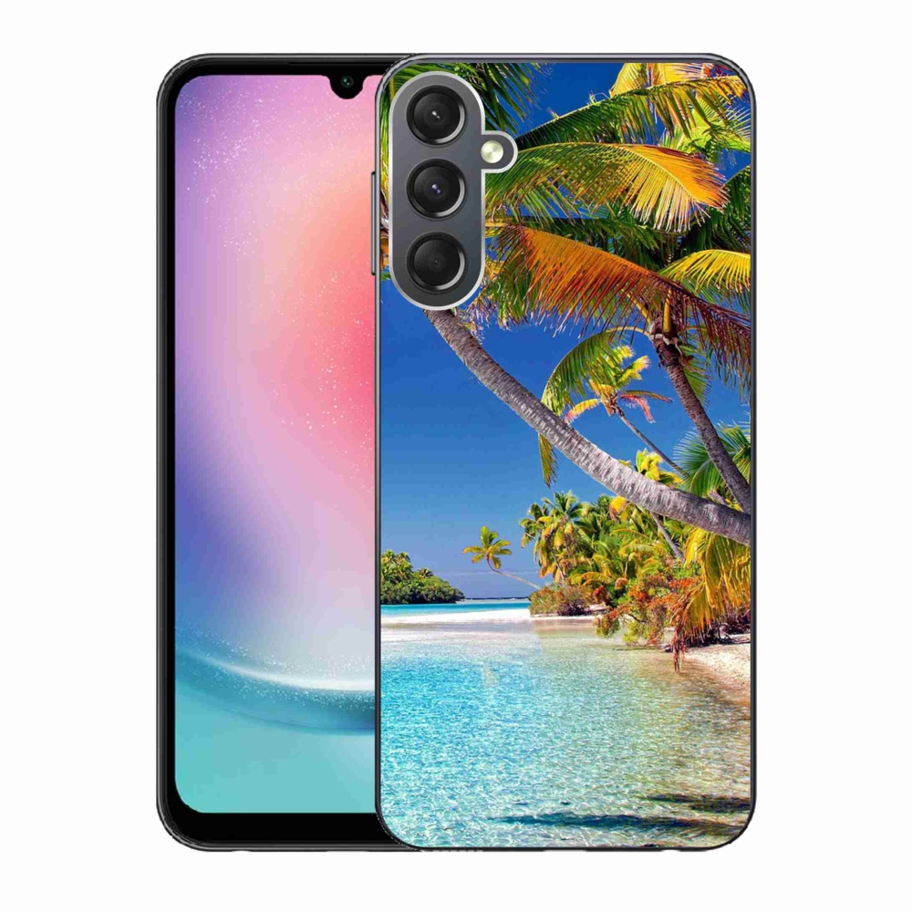 Gélový obal mmCase na Samsung Galaxy A24 - morská pláž