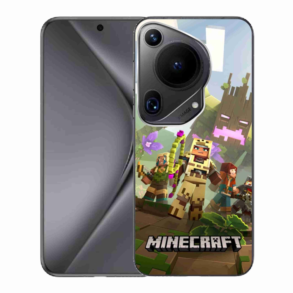 Gélový kryt mmCase na Huawei Pura 70 Ultra - minecraft 1