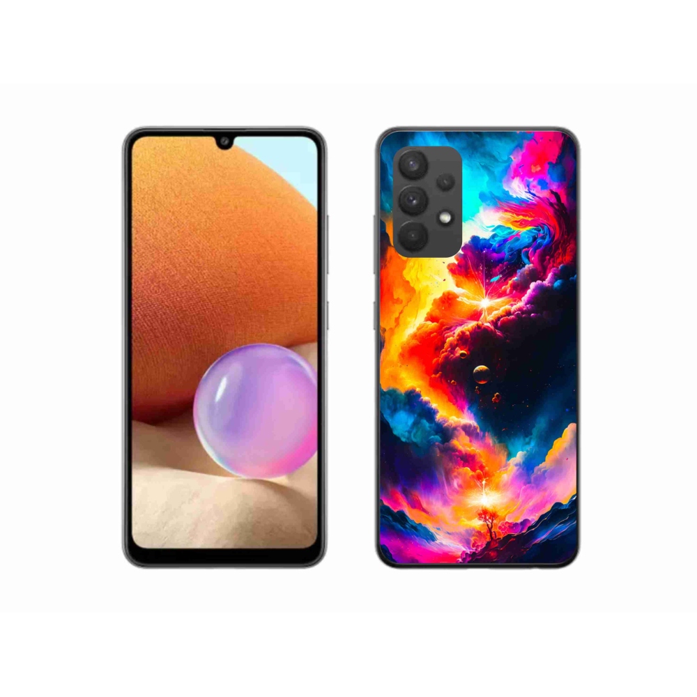 Gélový kryt mmCase na Samsung Galaxy A32 4G - abstraktný motív