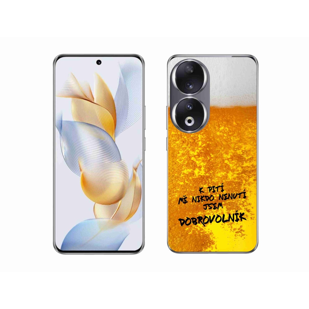 Gélový kryt mmCase na Honor 90 - pivný motív 4