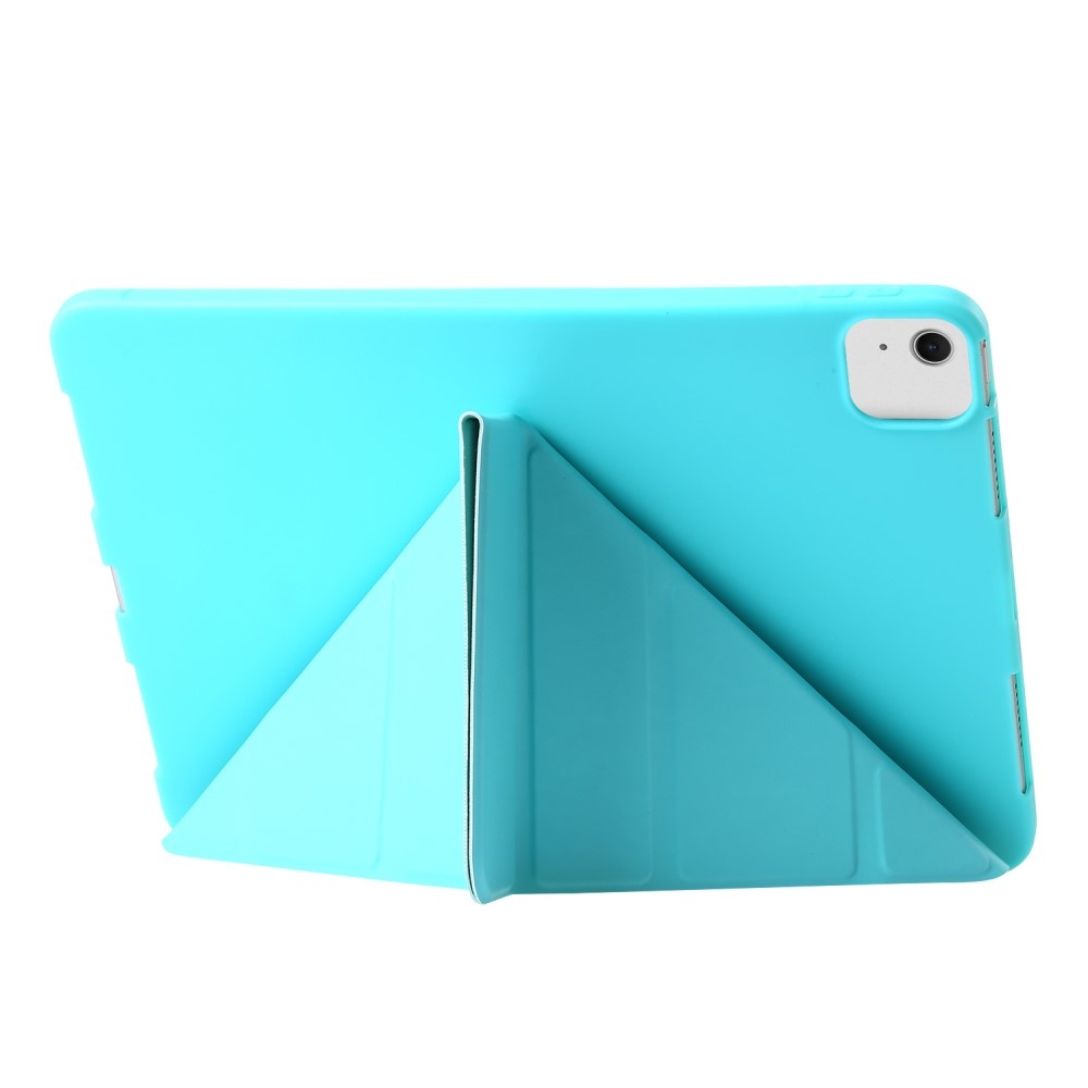 Origamis inteligentné polohovacie puzdro na tablet iPad Air 13 (2024)/(2025) - svetlomodré
