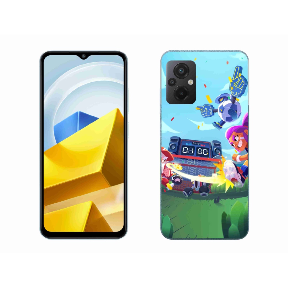 Gélový kryt mmCase na Xiaomi Poco M5 4G - brawl stars 1