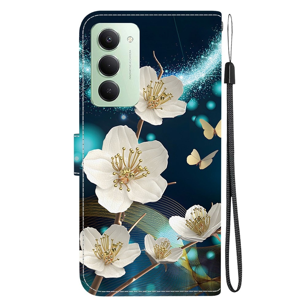 Versatile knižkové púzdro na Xiaomi Redmi 15 4G (171mm) - magnólia