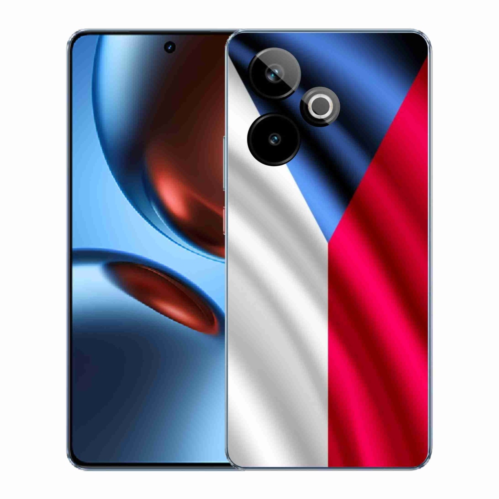 Gélový kryt mmCase na Realme GT 7 5G/GT 7T 5G - česká vlajka