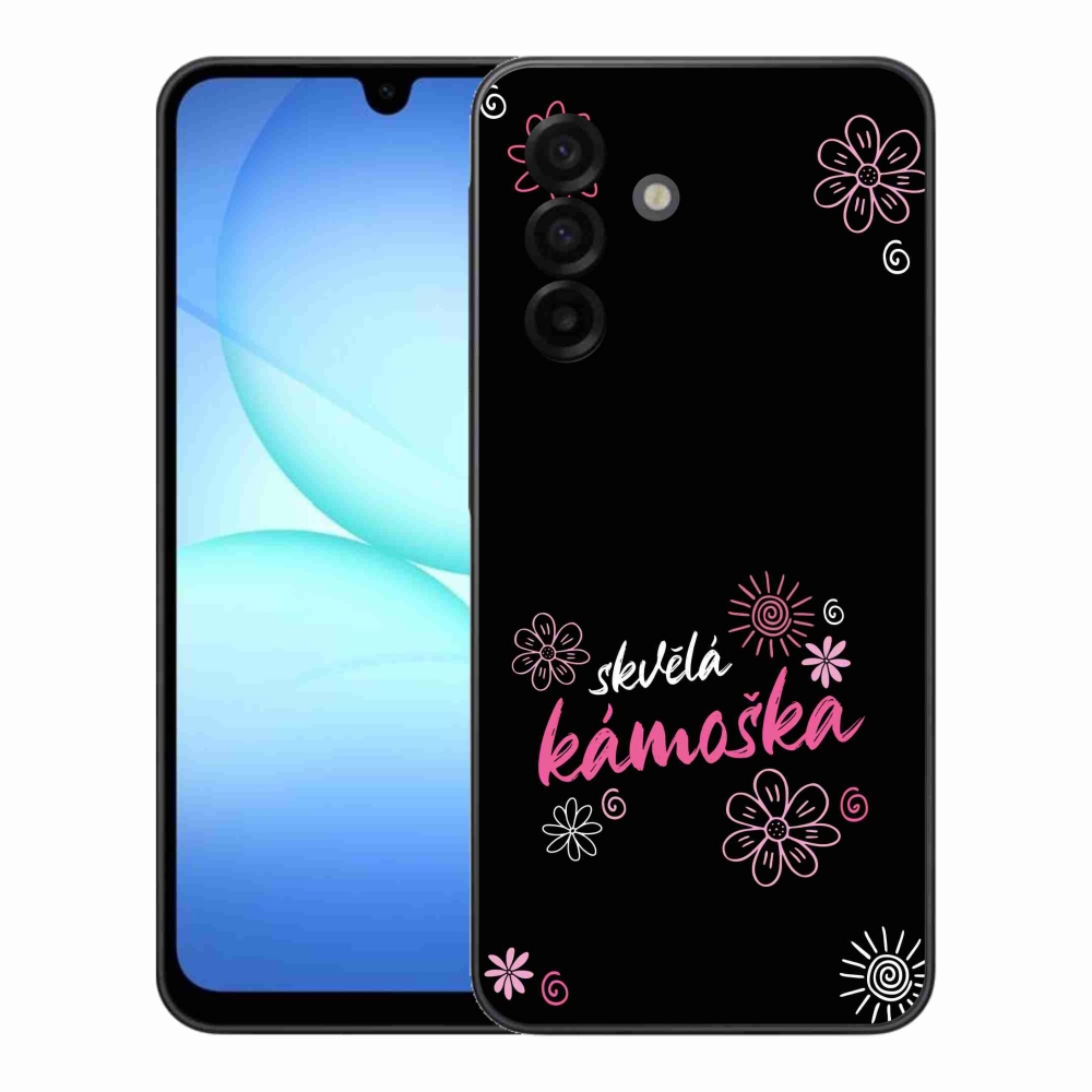 Gélový kryt mmCase na Samsung Galaxy A17 4G/5G - skvelá kamoška čierne pozadie