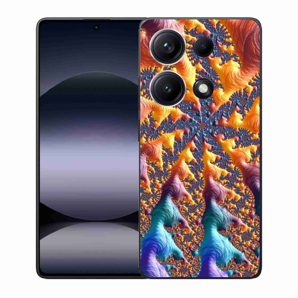 Gélový kryt mmCase na Xiaomi Redmi Note 14S - abstraktný motív 23