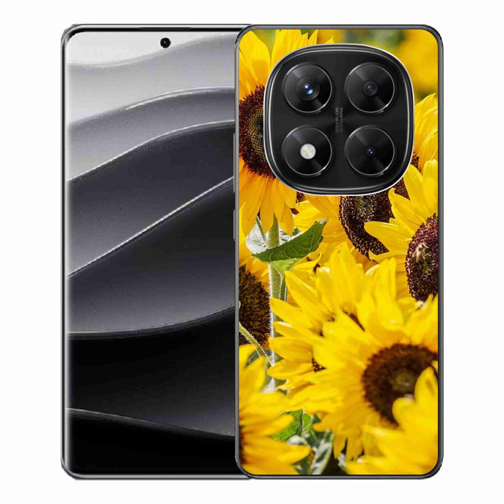 Gélový kryt mmCase na Xiaomi Redmi Note 14 Pro 5G/Poco X7 5G - slnečnica