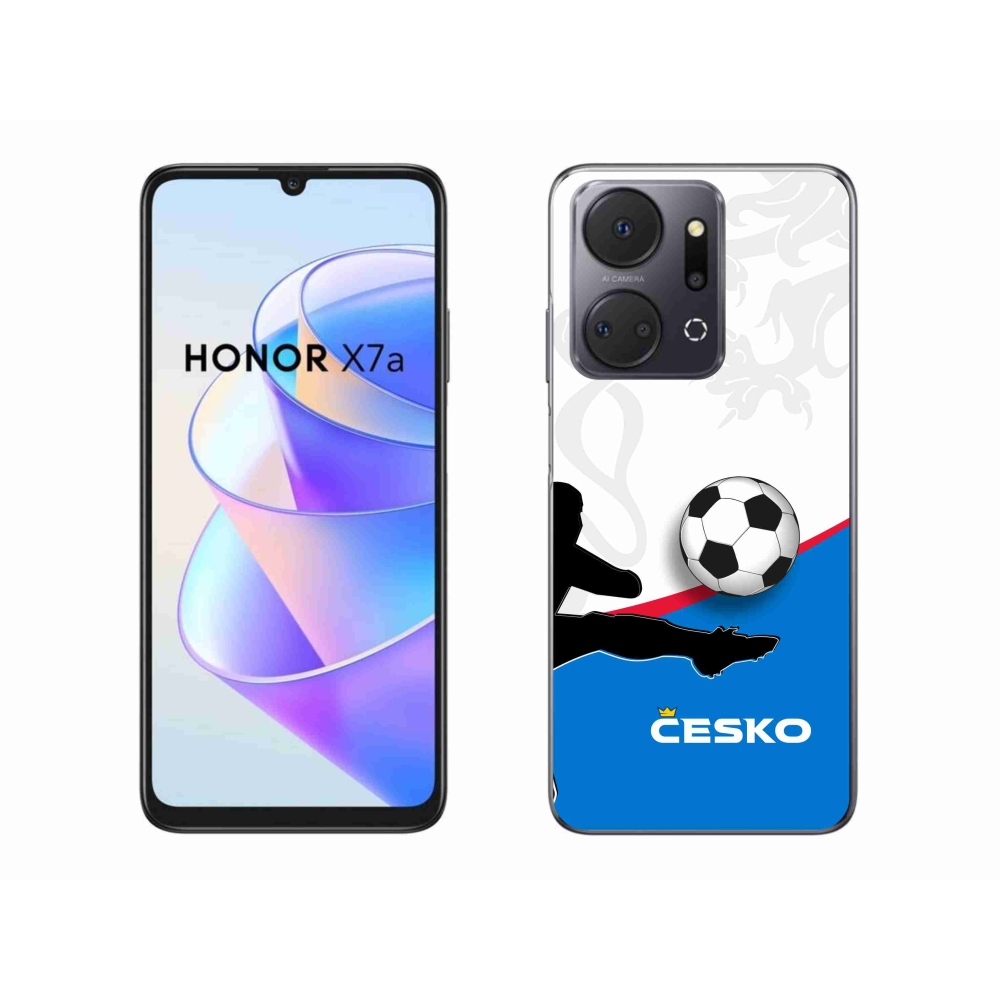 Gélový kryt mmCase na Honor X7a - futbal Česko 3