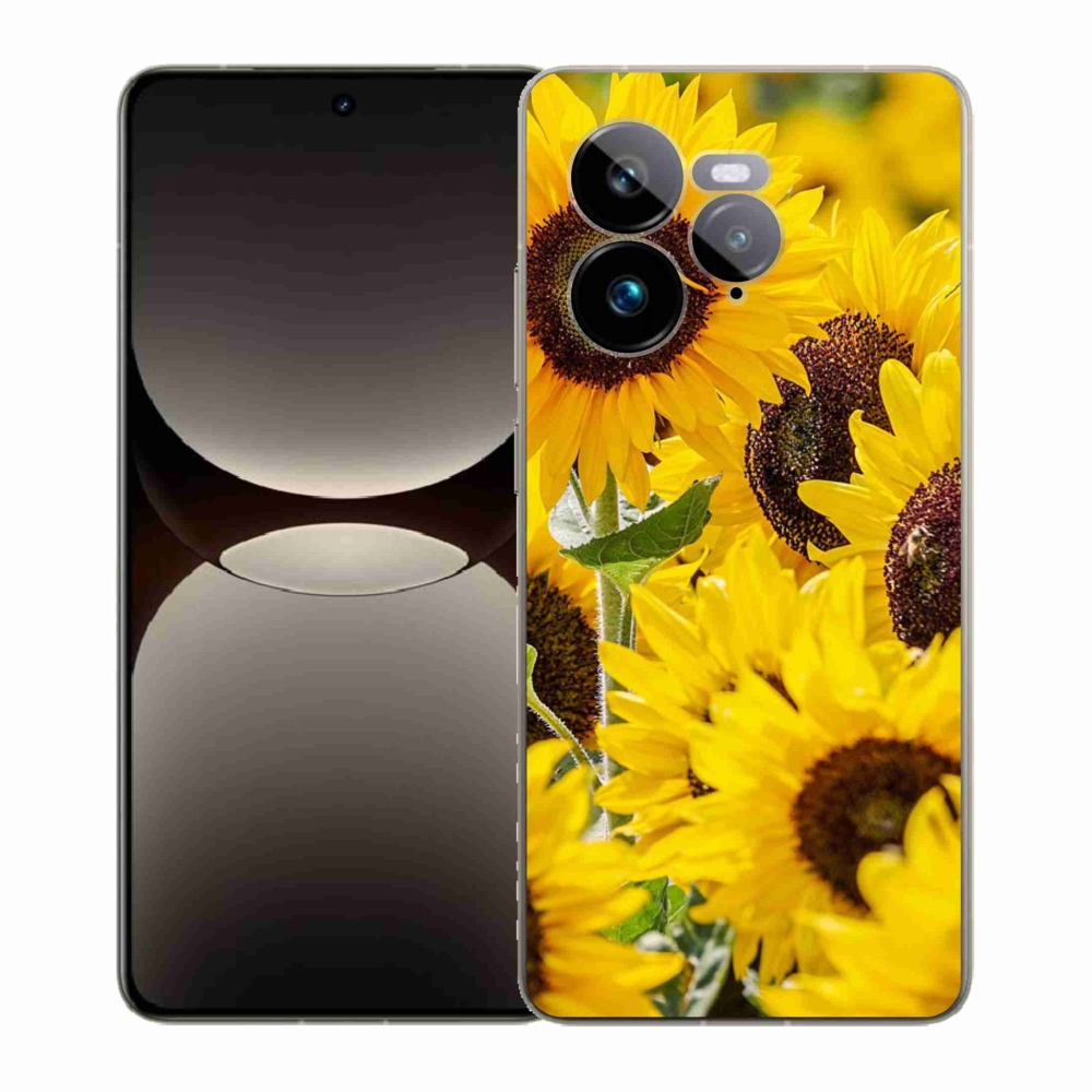 Gélový kryt mmCase na Realme GT 7 Pro 5G - slnečnica