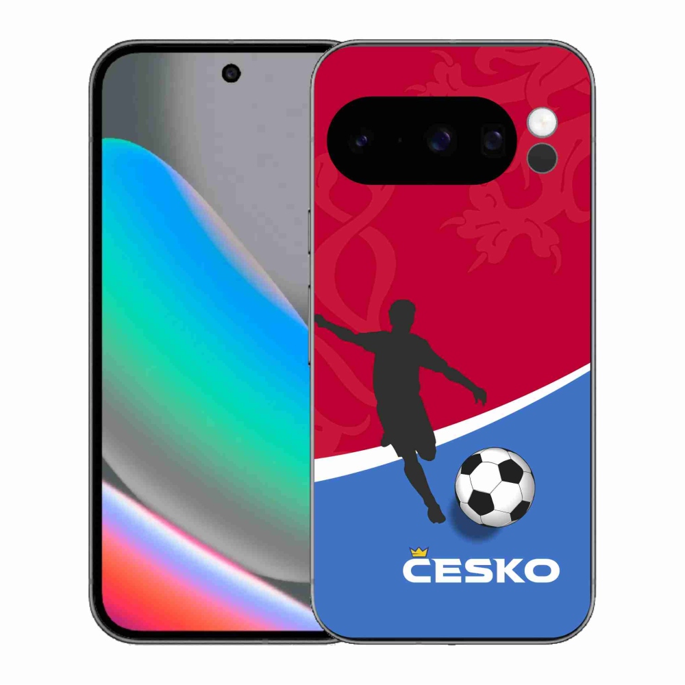 Gélový kryt mmCase na Google Pixel 10 Pro - futbal Česko