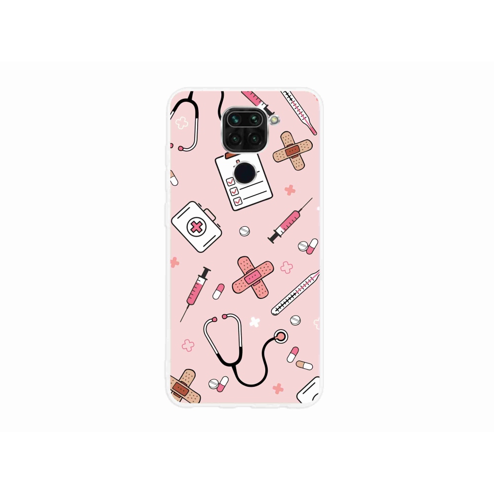 Gelový kryt mmCase na Xiaomi Redmi Note 9 - zdravotnictví 2