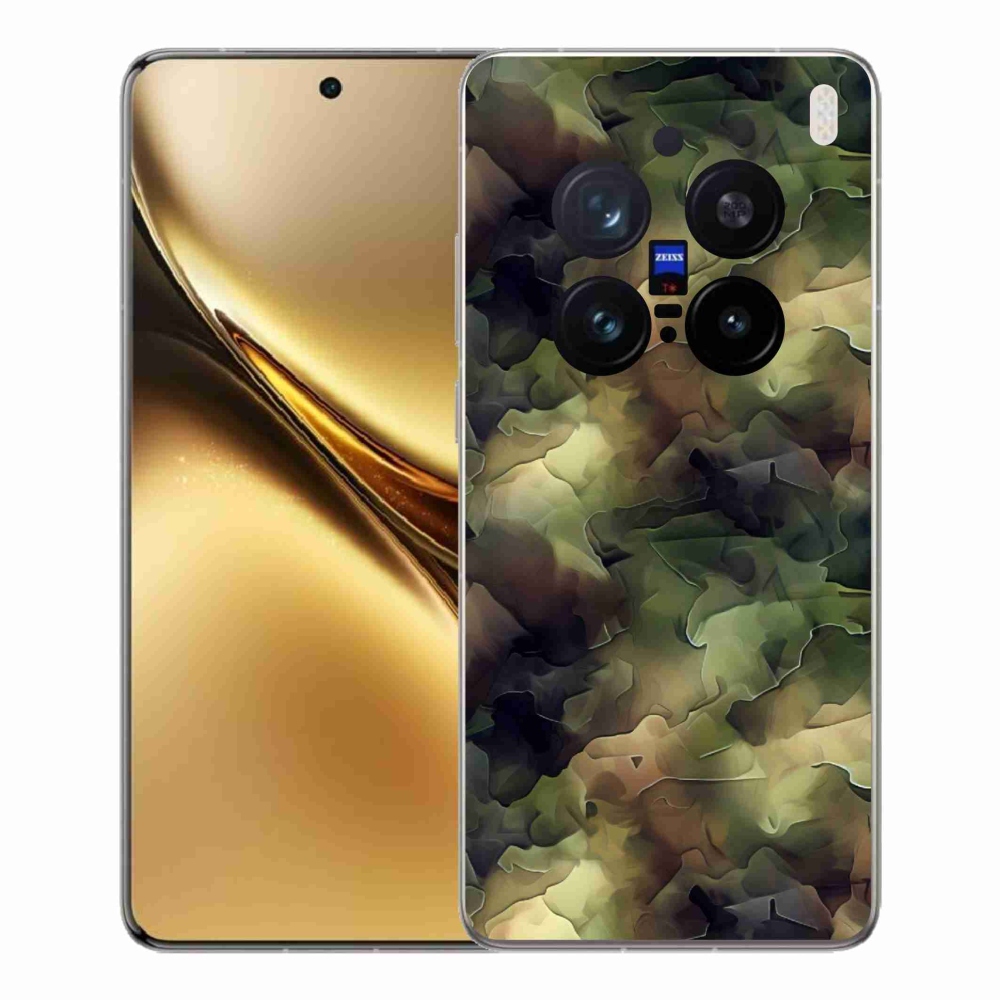 Gélový kryt mmCase na Vivo X200 Pro 5G - maskáčový vzor 10