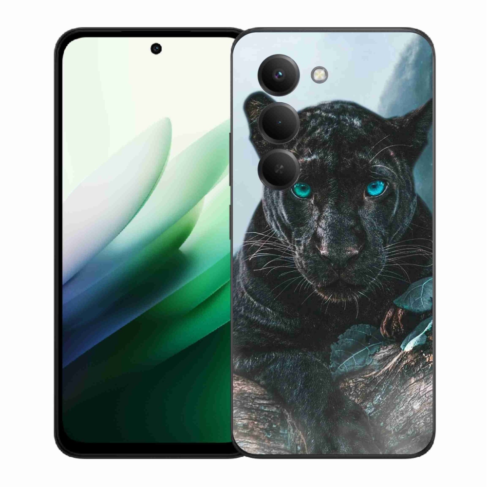 Gélový kryt mmCase na Xiaomi Redmi 15 5G (169mm) - čierny panter