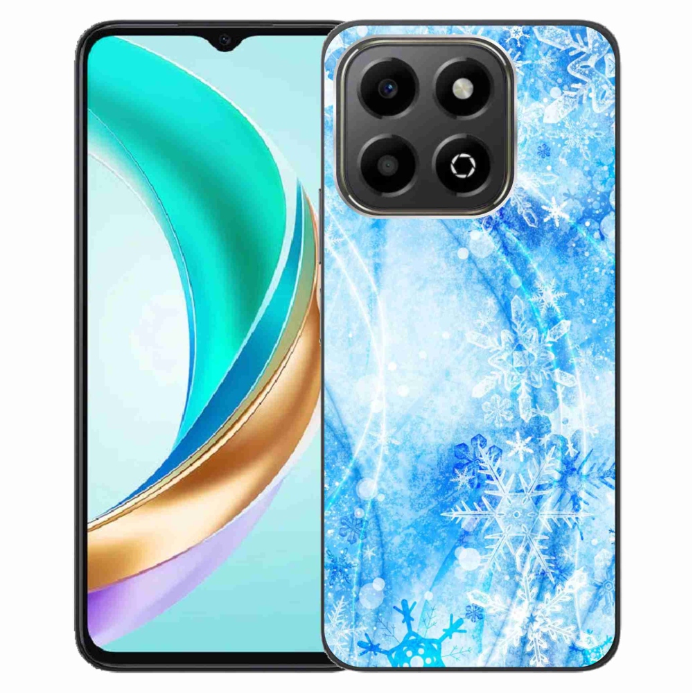 Gélový kryt mmCase na Honor X6b - snehové vločky