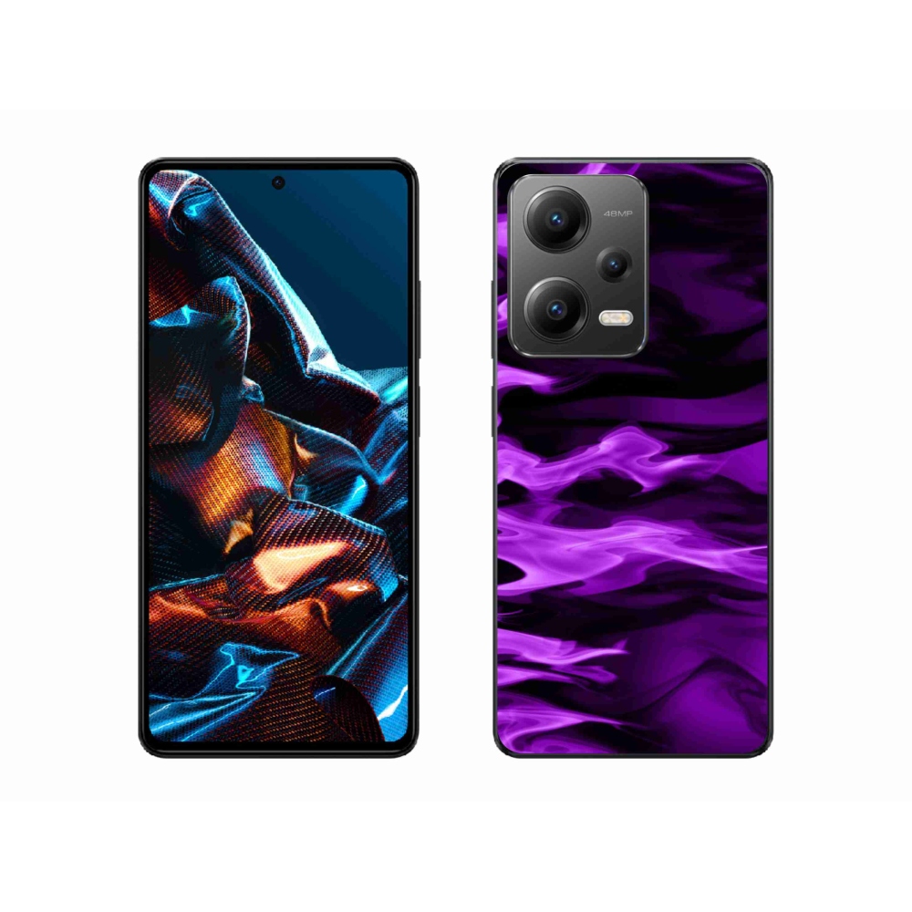 Gélový kryt mmCase na mobil Xiaomi Redmi Note 12 Pro 5G - abstraktný vzor 9