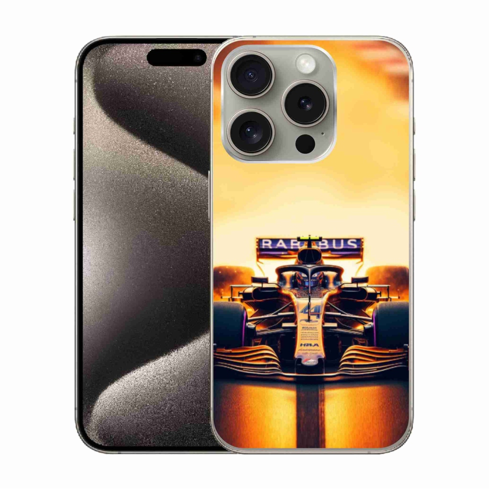 Gélový kryt mmCase na iPhone 15 Pro - formula