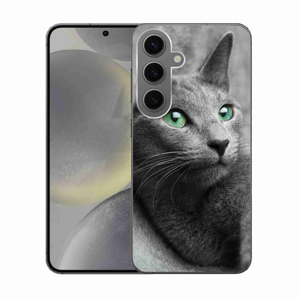 Gélový kryt mmCase na Samsung Galaxy S24 - mačka 2