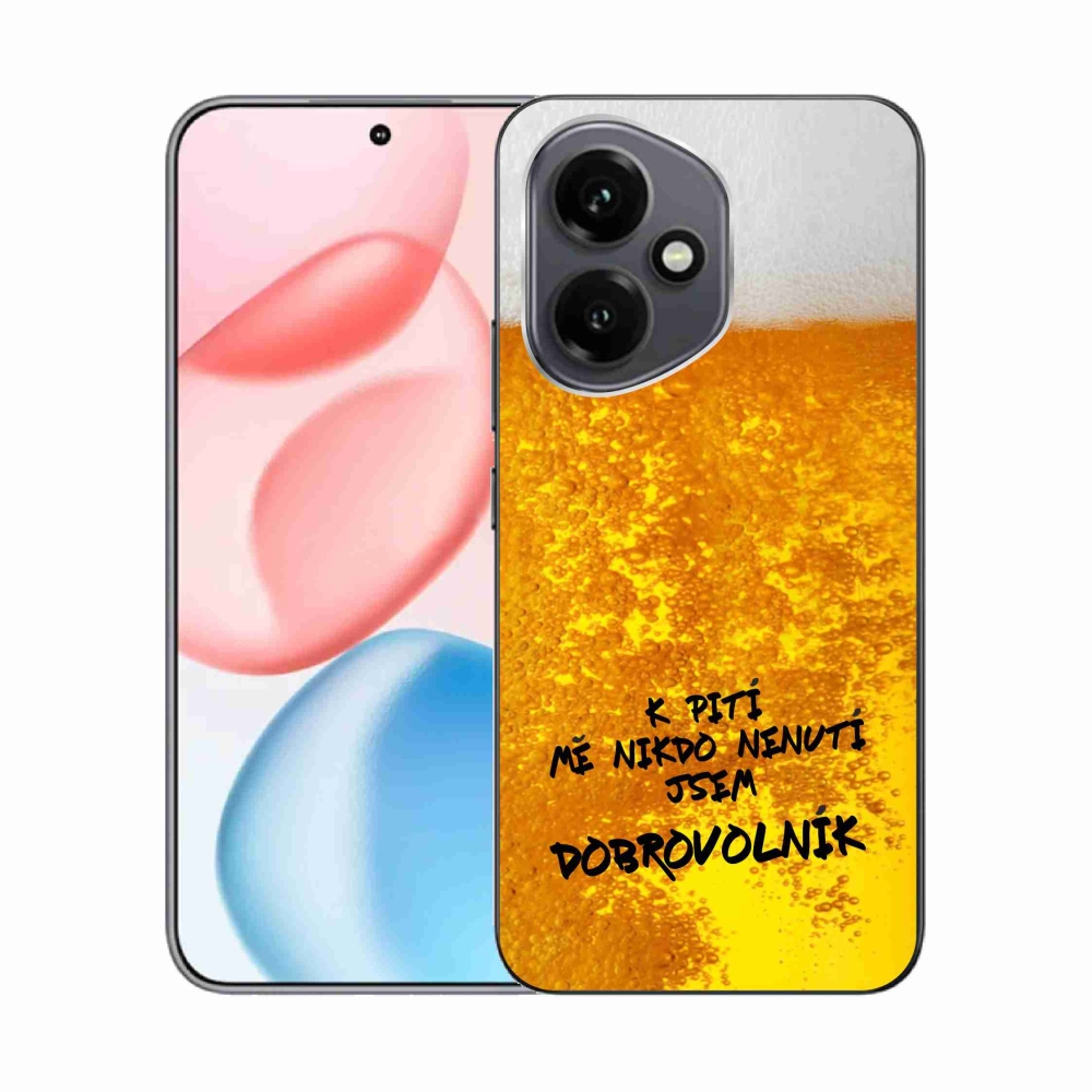 Gélový kryt mmCase na Honor 400 - pivný motív 4