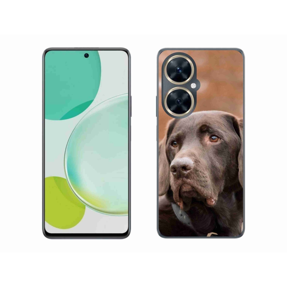 Gélový obal mmCase na Huawei Nova 11i - hnedý labrador