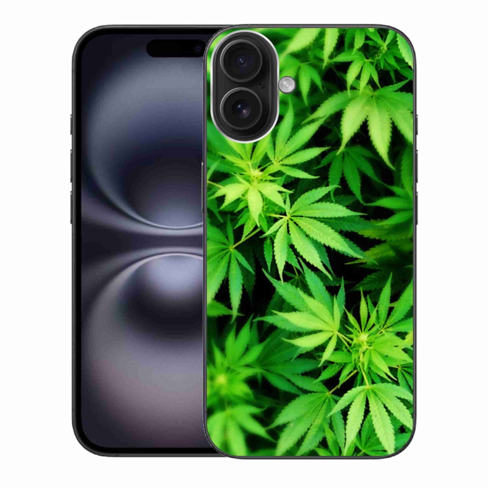 Gélový kryt mmCase na iPhone 16 Plus - konope 3