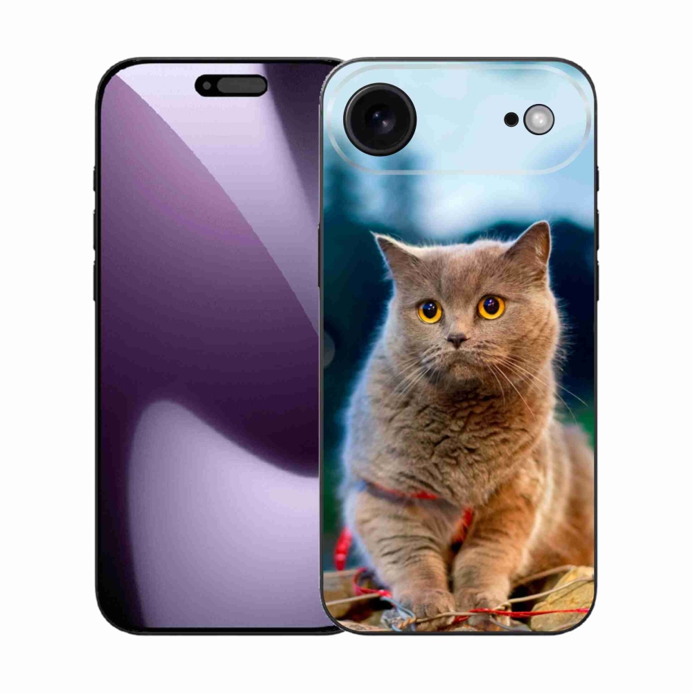 Gélový kryt mmCase na iPhone 17 Air - britská modrá 2